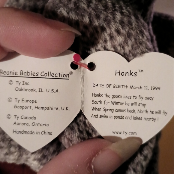 Honks the goose beanie baby - Picture 5 of 5